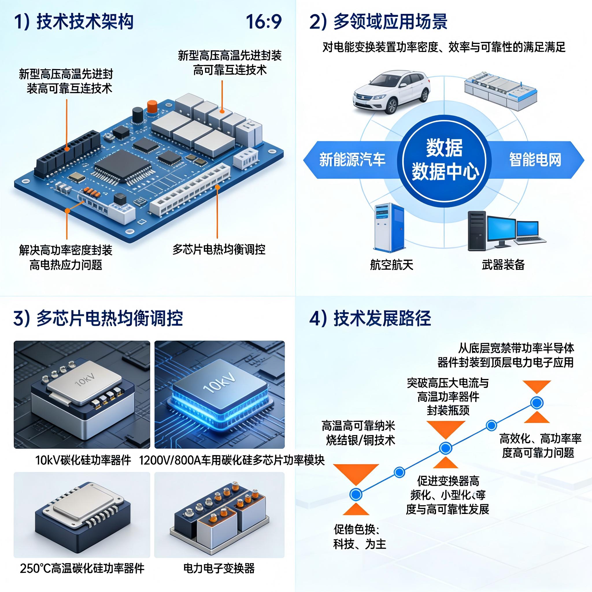 宽禁带功率半导体封装与应用